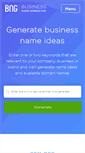 Mobile Screenshot of businessnamegenerator.com